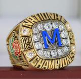 【 Premium Series】Wolverines Go Blue Football Rose Bowl Championship Ring (1997)