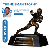 1967 UCLA Bruins Gary Beban NCAA Heisman Trophy