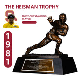 1981 USC Trojans Marcus Allen NCAA Heisman Trophy