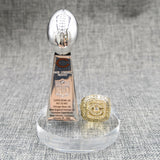 【Chicago Bears】  Trophy and Ring Set + Box NFL