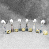 【Pittsburgh Steelers】6 Trophys and 6 Pcs Ring Set + Box NFL