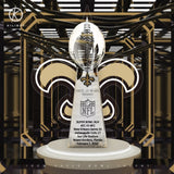 New Orleans Saints Super Bowl Trophy Team Logo
