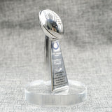 【Indianapolis Colts】2 Trophys and 2 Pcs Ring Set + Box NFL
