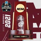 2021 NCAA Division I Men's Baseball National Championship Trophy-Mississippi State Bulldogs