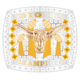 【Customized Version】2023 Texas Longhorns Football Big 12 Championship Rings Fans Edition