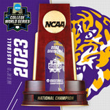 2023 NCAA Division I Men's Baseball National Championship Trophy-LSU Tigers baseball