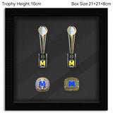 【2+2】Wolverines Go Blue CFP National Championship Trophy&Ring Box