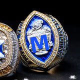 2023 Wolverines Go Blue Back To Back To Back Football Big Ten National Team Ring
