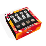 2023 Kansas City Chiefs Super Bowl LVIII NFL Color Box- Official Edition