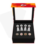 2023 Kansas City Chiefs Super Bowl LVIII NFL Color Box- Official Edition