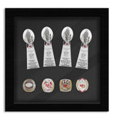 【Kansas City Chiefs】2023 Super Bowl LVIII NFL Wooden Box- Official Edition