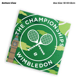 Wimbledon Trophy England Open Men's Champions Tennis Trophy Grand Slam(Metal 8cm Height)