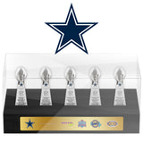 Dallas Cowboys Super Bowl Championship Trophy Ring Display Case
