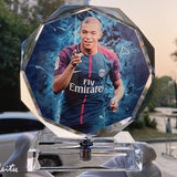 Messi C Ronaldo Neymar Football Souvenir Crystal Lamp