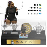 Serena Williams Tennis Grand Slam Display Case Metal Trophy Case
