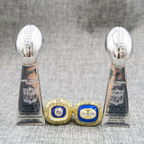 【Miami Dolphins】1972/1973 Super Bowl Championship Rings Trophy Set