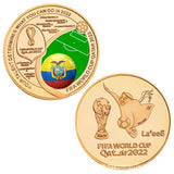 2022 World Cup Cross-border Medal World Cup Football Craft Gift Collection Badge Set