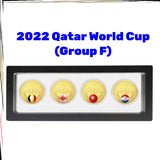 Qatar World Cup commemorative coin Messi Argentina football peripheral fan supplies collection coin star full set