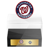 Washington Nationals MLB World Series Championship Trophy And Ring Display Case