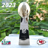 [NFL]2023   Vince Lombardi Trophy, Super Bowl 57, LVII  Kansas City Chiefs