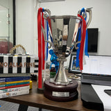 UEFA Cup Winners' Cup Trophy(Indicate what ribbon you want)