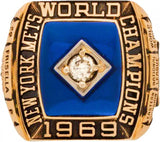 1969 New York Mets World Series Championship Ring