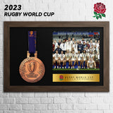 Rugby World Cup Champions Medal Frame Collection（Medal Included）