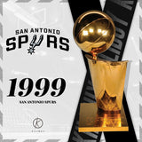 【NBA】 1999 Larry O'Brien NBA Championship Trophy,San Antonio Spurs
