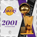 【NBA】 2001 Larry O'Brien NBA Championship Trophy,Los Angeles Lakers