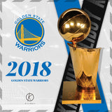 【NBA】 2018 Larry O'Brien NBA Championship Trophy,Golden State Warriors