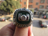 Miami (Fla.) Hurricanes College Football National Championship Ring (2001)